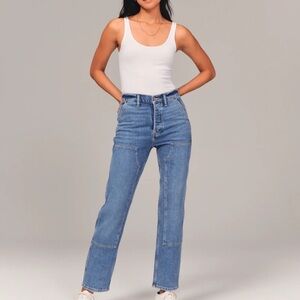 Abercrombie & Fitch The Dad High Rise